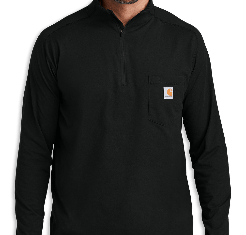 Carhartt Force Quarter Zip Pocket Pullover-default