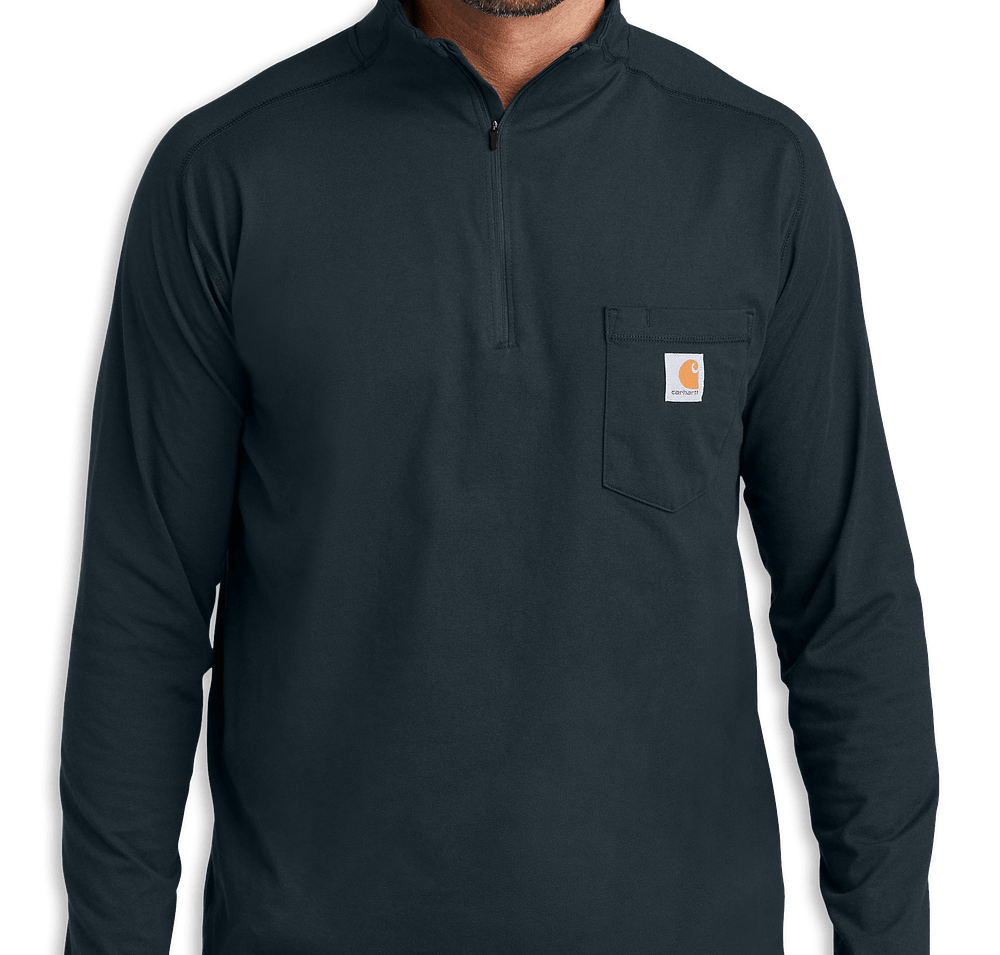 Carhartt Force Quarter Zip Pocket Pullover-default