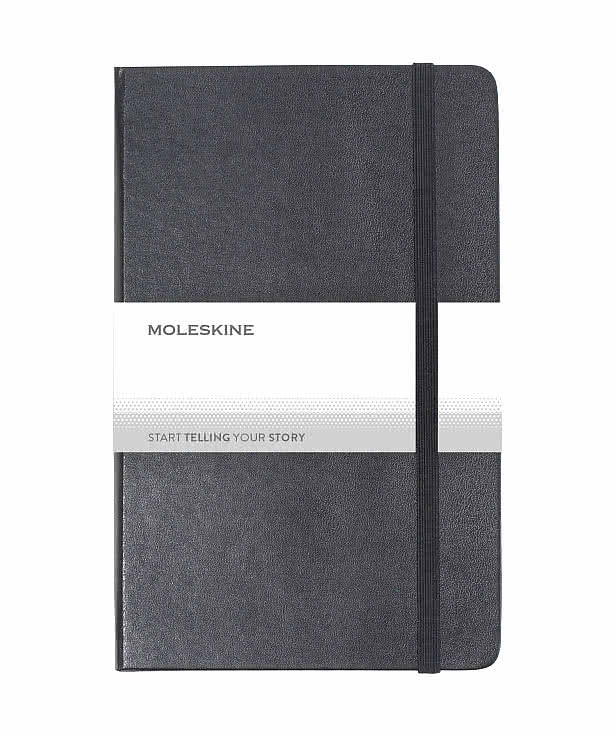 Moleskine Hard Cover Squared Notebook