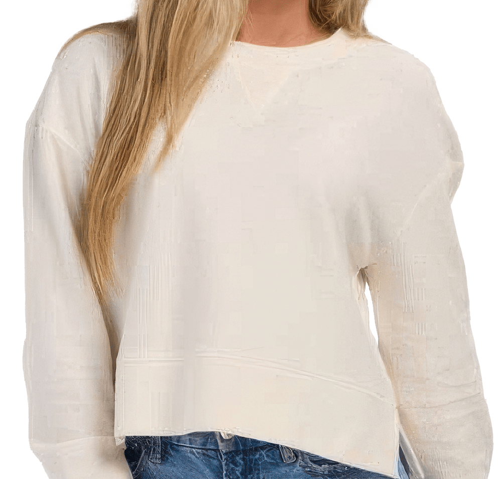 Boxercraft Women’s Boxy Cropped Crewneck Sweatshirt-default