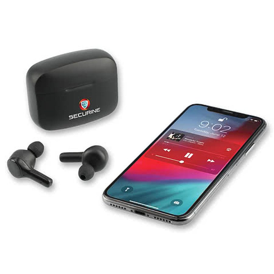 A'Ray True Wireless Auto Pair Earbuds with ANC. in Black