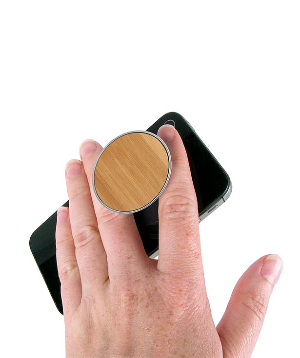 Laser Engraved Wood PopSocket®
