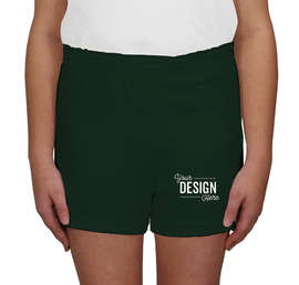 Soffe Youth Cheer Shorts - Color: Dark Green