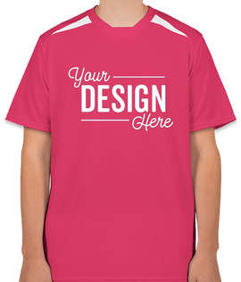 High Five Contrast Performance Jersey - Color: Raspberry / White