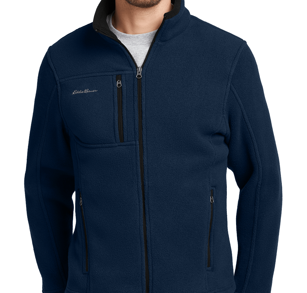 Eddie Bauer Full Zip Fleece Jacket - Printed-default