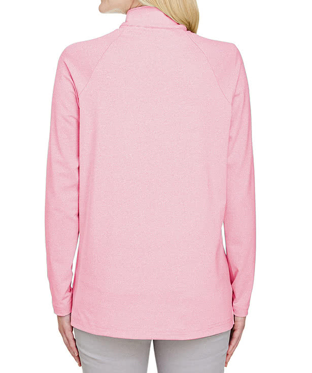 Devon & Jones Women's CrownLux Performance Quarter Zip Sweatshirt