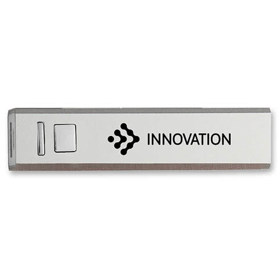 1,500 mAh On-The-Go Power Bank 2.0 in SILVER