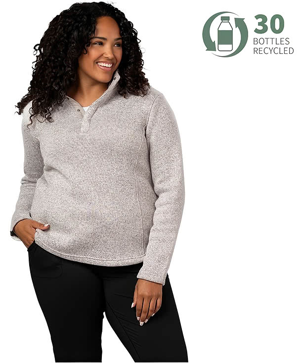 Storm Creek Women's Overachiever Sweater Fleece Pullover