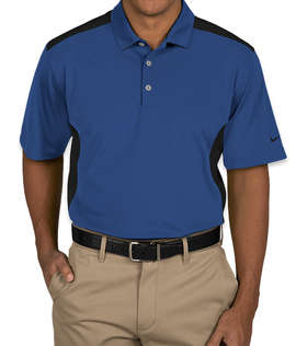 Nike Dri-FIT Mesh Colorblock Performance Polo