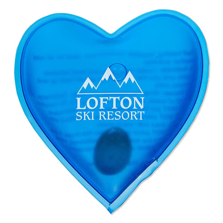 Reusable Magic Heart Hand Warmer in Royal Blue