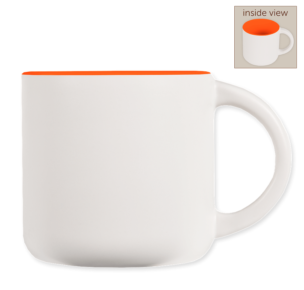 14 oz. Ceramic Two-Tone White Minolo Mug-default