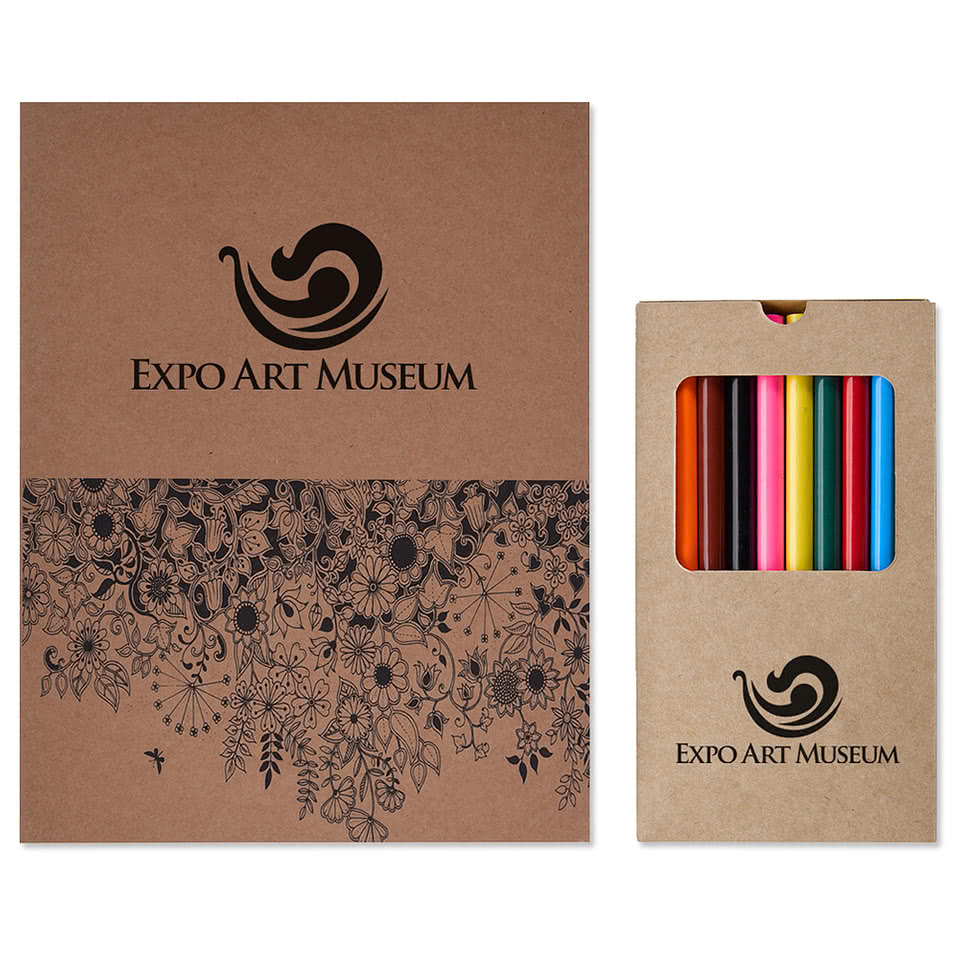 Adult Coloring Book Kit