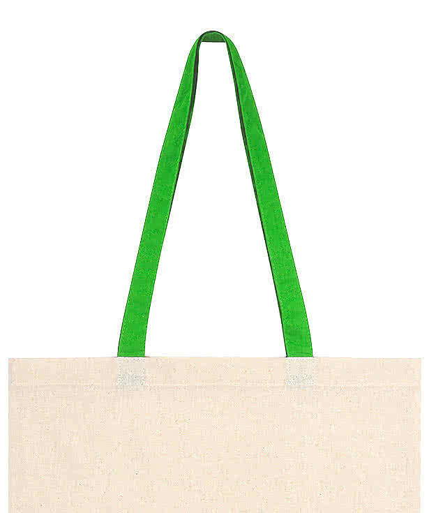 Full Color Penny Wise Medium Cotton Canvas Tote Bag