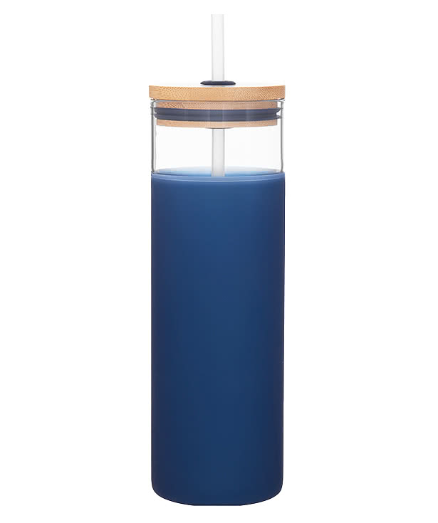 25 oz. Totem Glass Tumbler with Straw