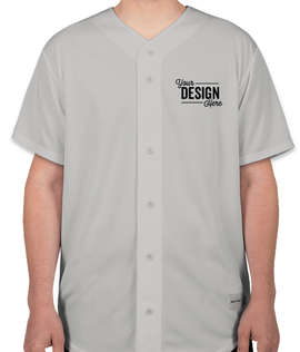 Sport-Tek Tough Mesh Full Button Baseball Jersey