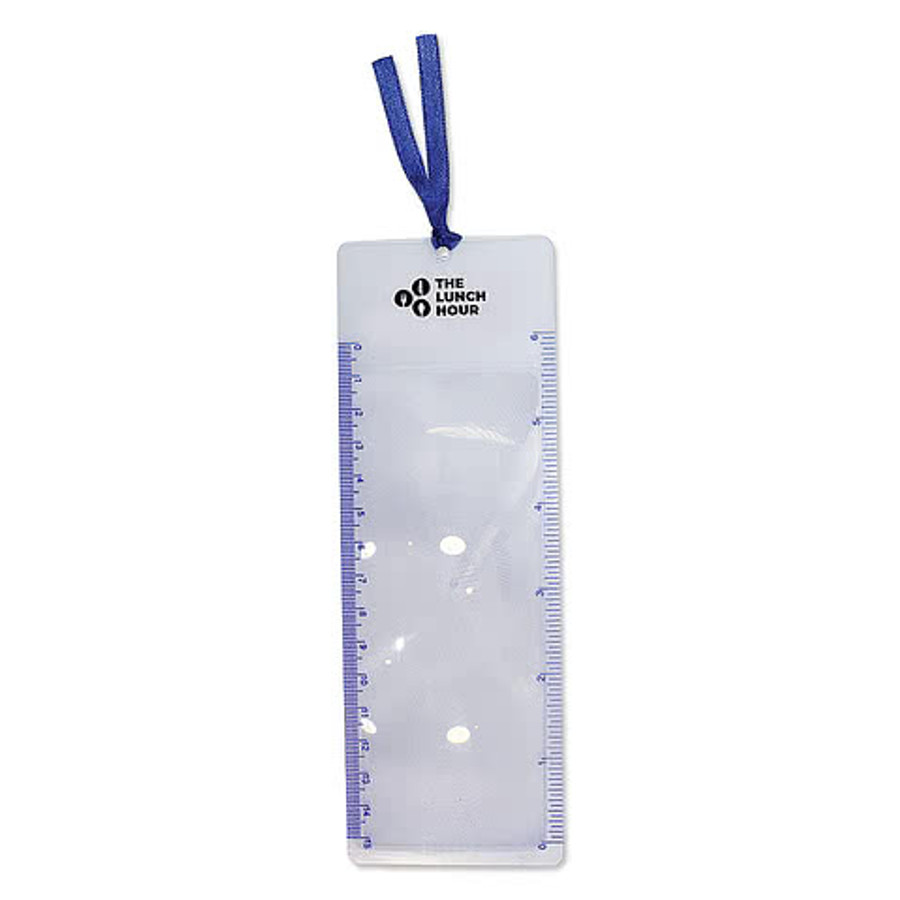 Flexible Bookmark Magnifier in White