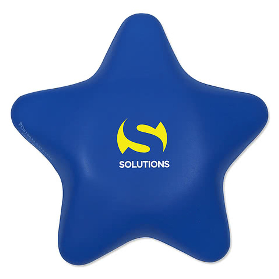 Star Shaped Stress Reliever in Yellow
