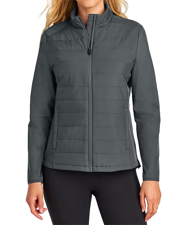 Sport-Tek Women's Movement Hybrid Soft Shell Jacket