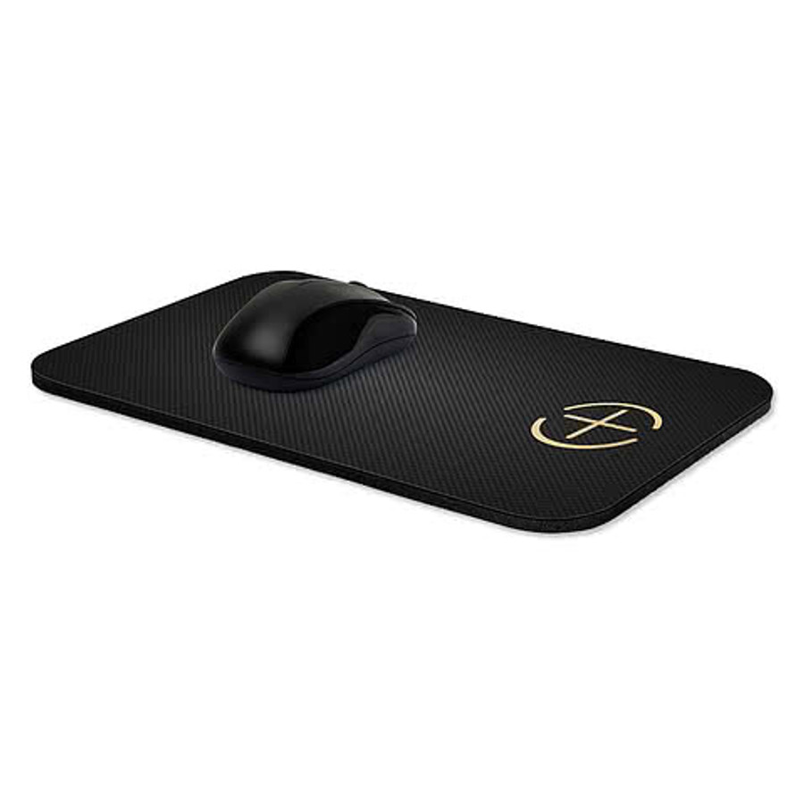 Full Color NoWire 10W Qi Wireless Charging Mouse Pad in White