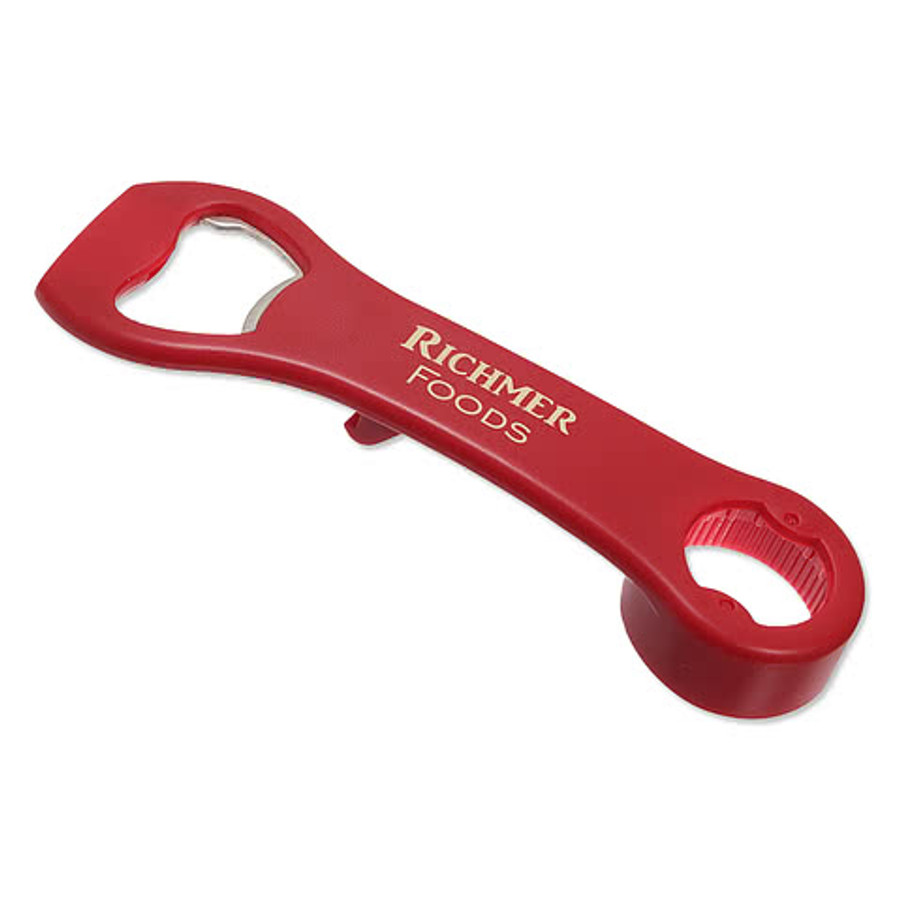 4-in-1 Sure Grip Bottle Opener in White