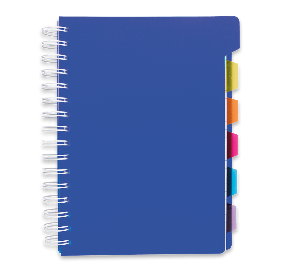 Spiral Notebook with Tabs-default