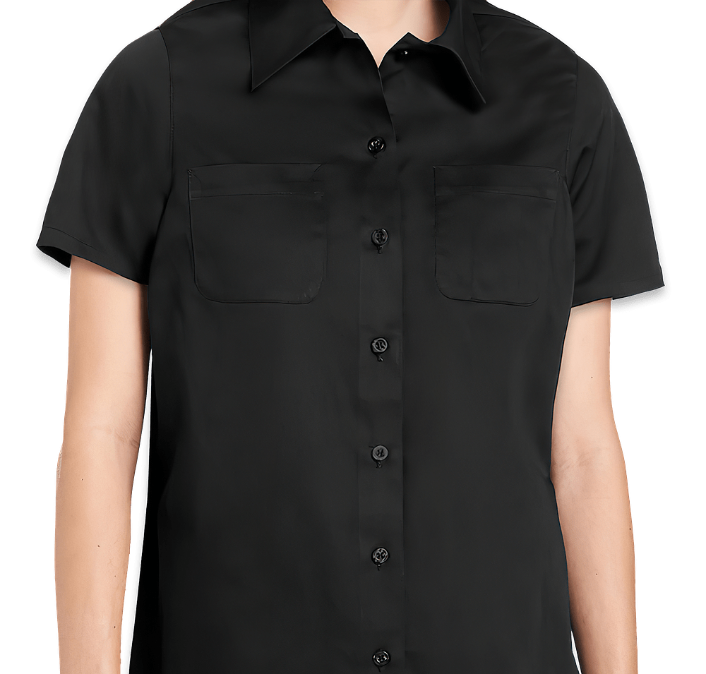 Harriton Women's Advantage Short Sleeve Work Shirt - Printed-default