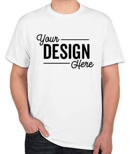 Canada - Fruit of the Loom 100% Cotton T-shirt - Color: White