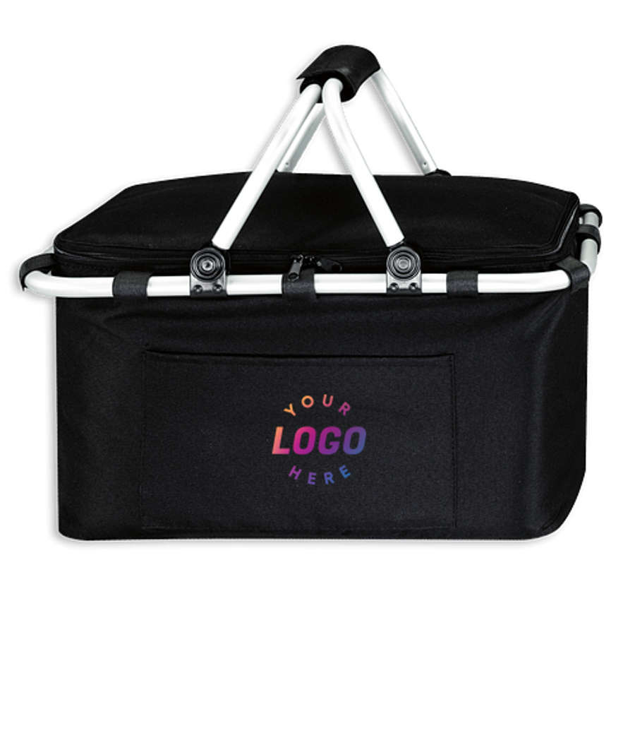 Koozie® Picnic Basket in Black