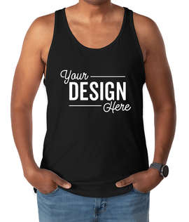 Bella + Canvas Jersey Tank - Color: Black