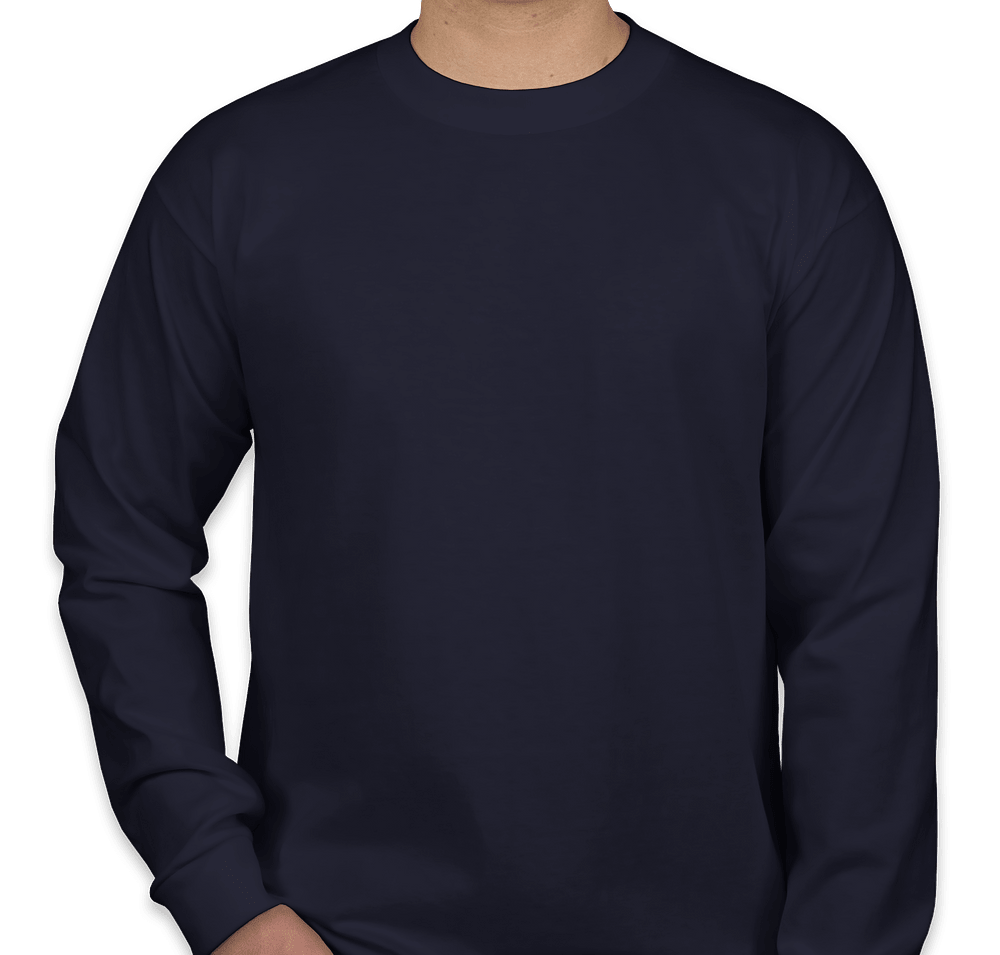 Bayside USA-Made 100% Cotton Long Sleeve T-shirt-default