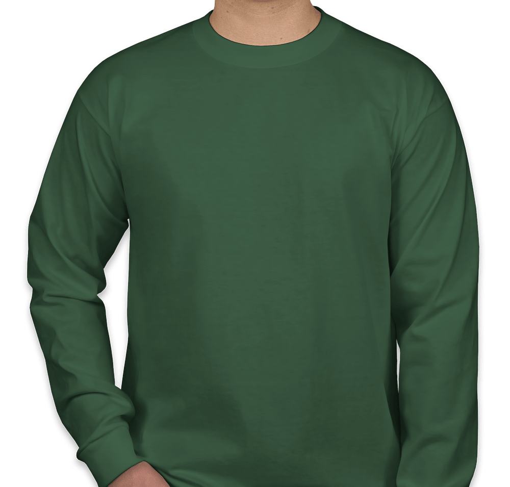 Bayside USA-Made 100% Cotton Long Sleeve T-shirt-default