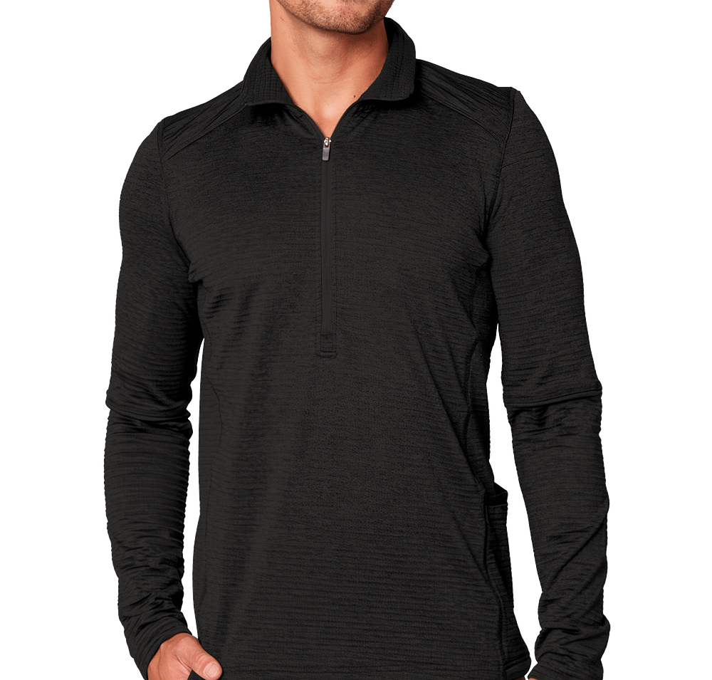 Fossa Apparel Laguna Half Zip Fleece Pullover-default