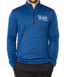 Stormtech Base Thermal Grid Performance Quarter Zip Sweatshirt - Color: Ocean