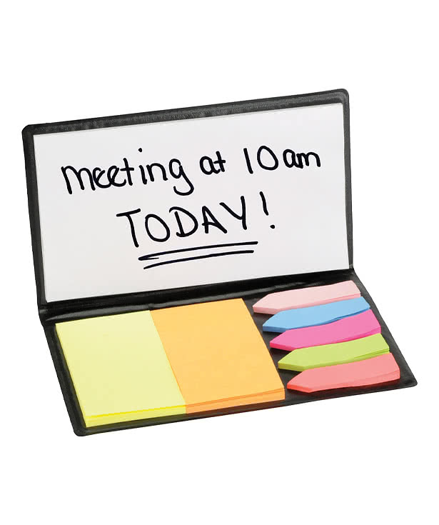 Slimline Notepad with Sticky Notes