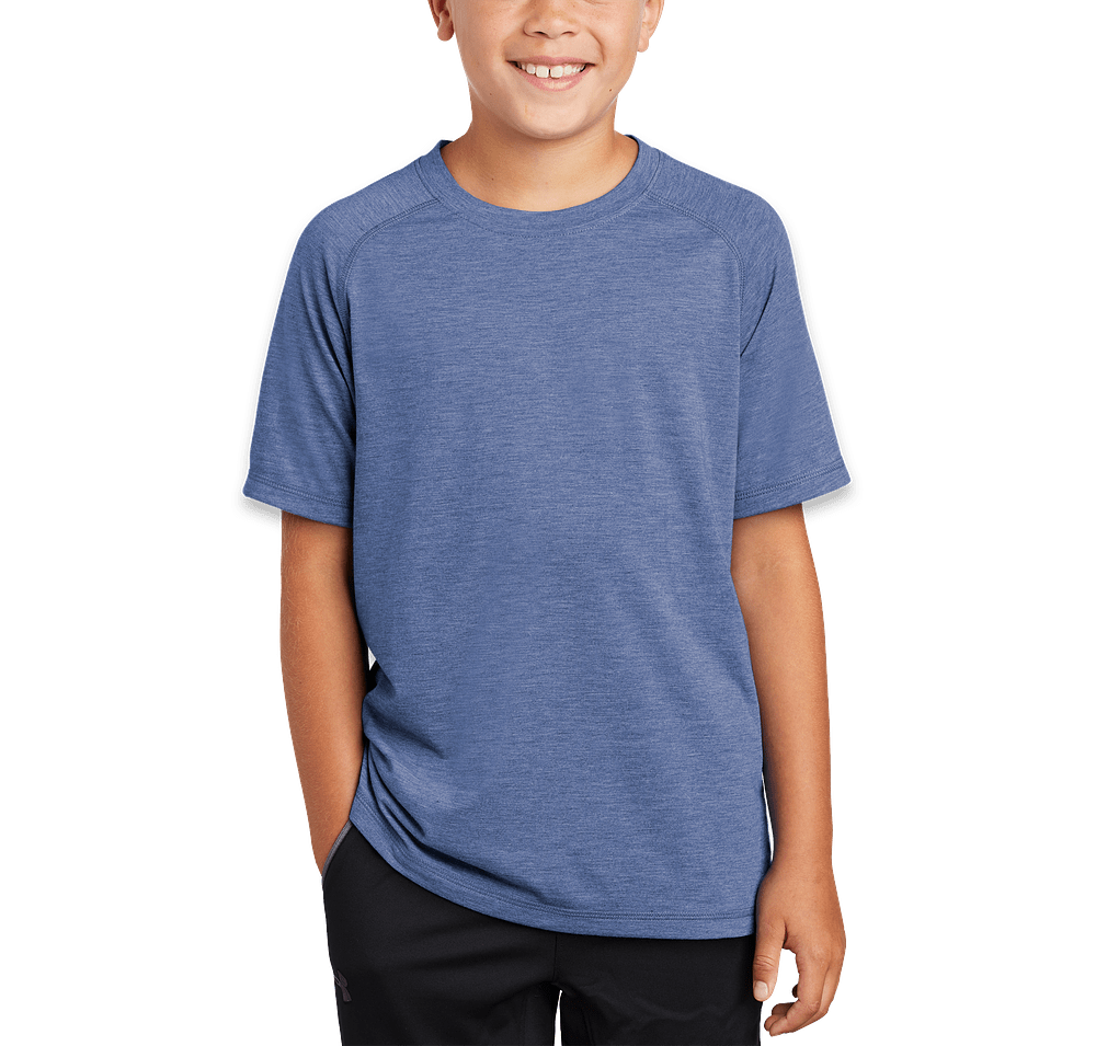 Sport-Tek Youth Tri-Blend Raglan Performance Shirt-default