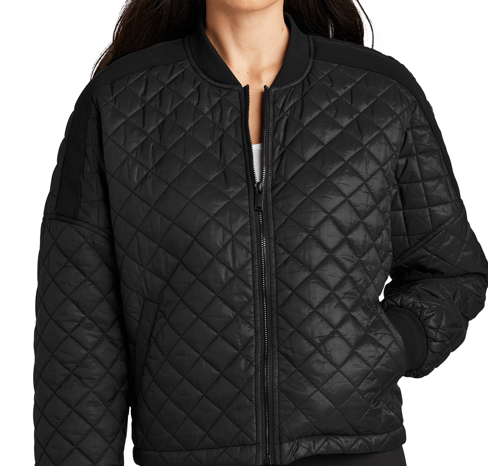 Mercer+Mettle Women’s Quilted Insulated Bomber Jacket-default
