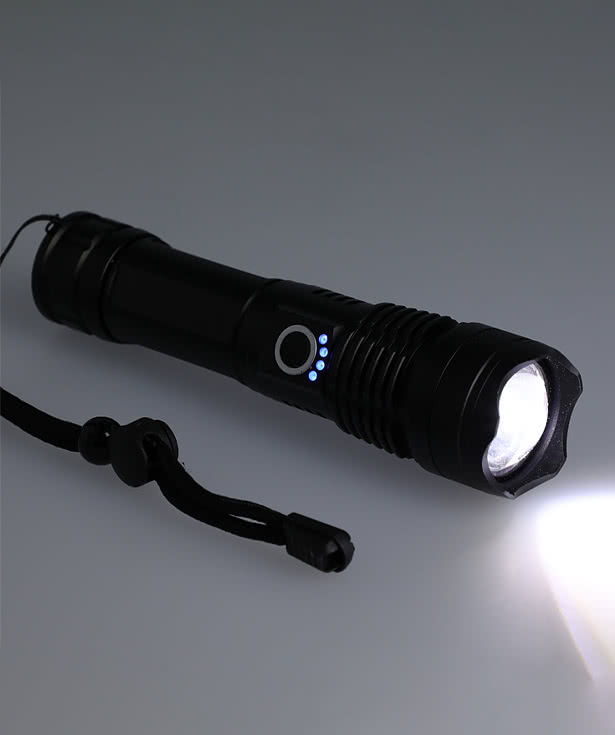 Laser Engraved High Sierra Eco 200 Lumen LED Flashlight