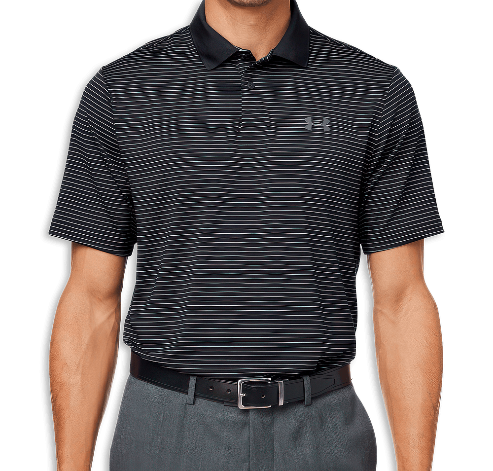 Under Armour Stripe UPF 50 Performance Polo 3.0 - Printed-default