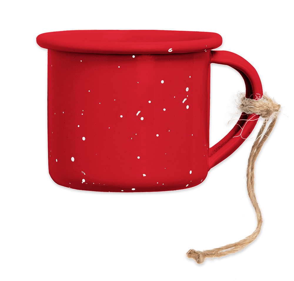 Mini Campfire Mug Ornament-default