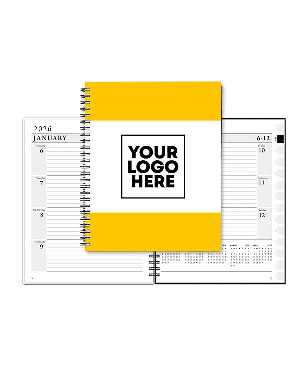 Border JournalBooks ® Spiral Planner