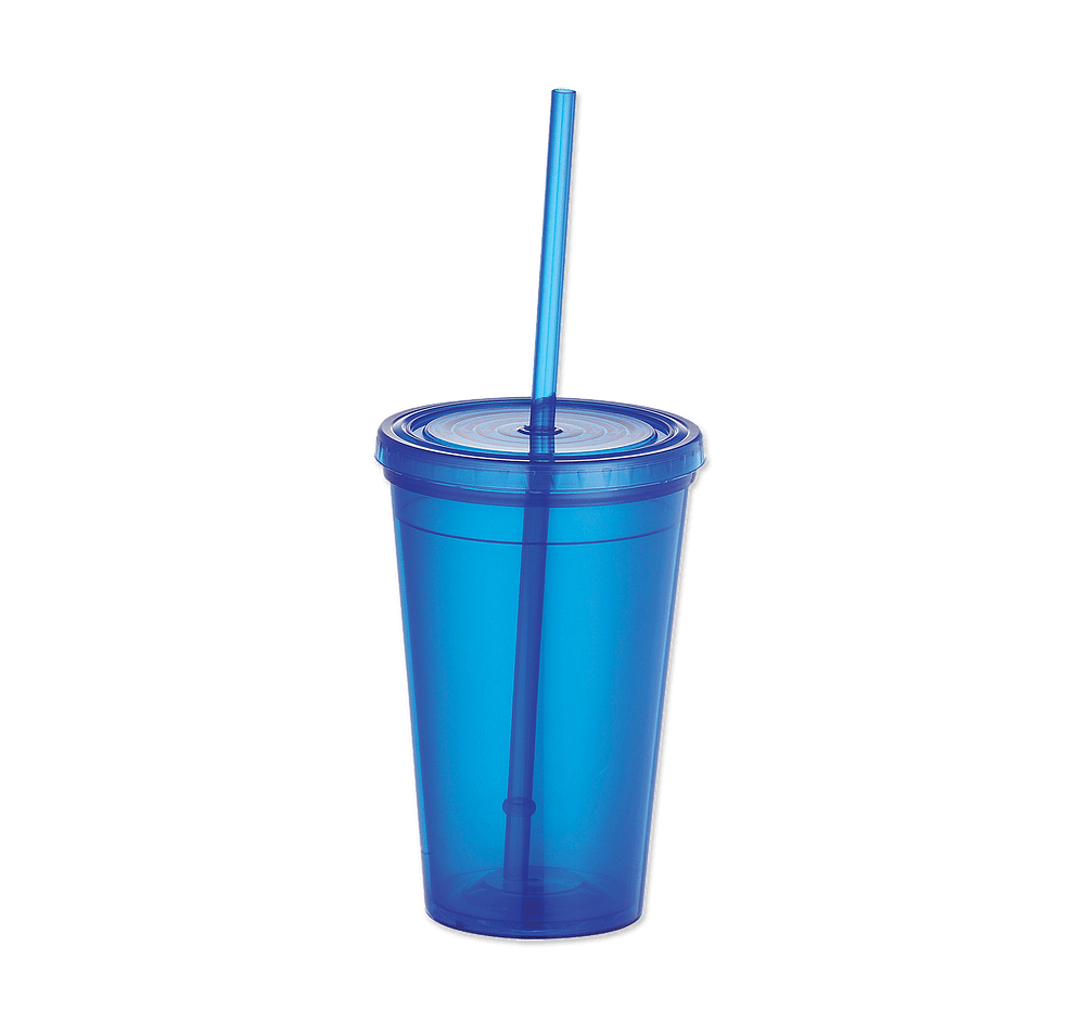 16 oz. Iceberg Insulated Tumbler with Straw-default