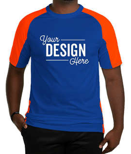 Augusta Cutter Jersey - Color: Royal / Orange