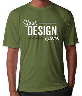 Sport-Tek Competitor Performance Shirt - Color: Olive Drab Green