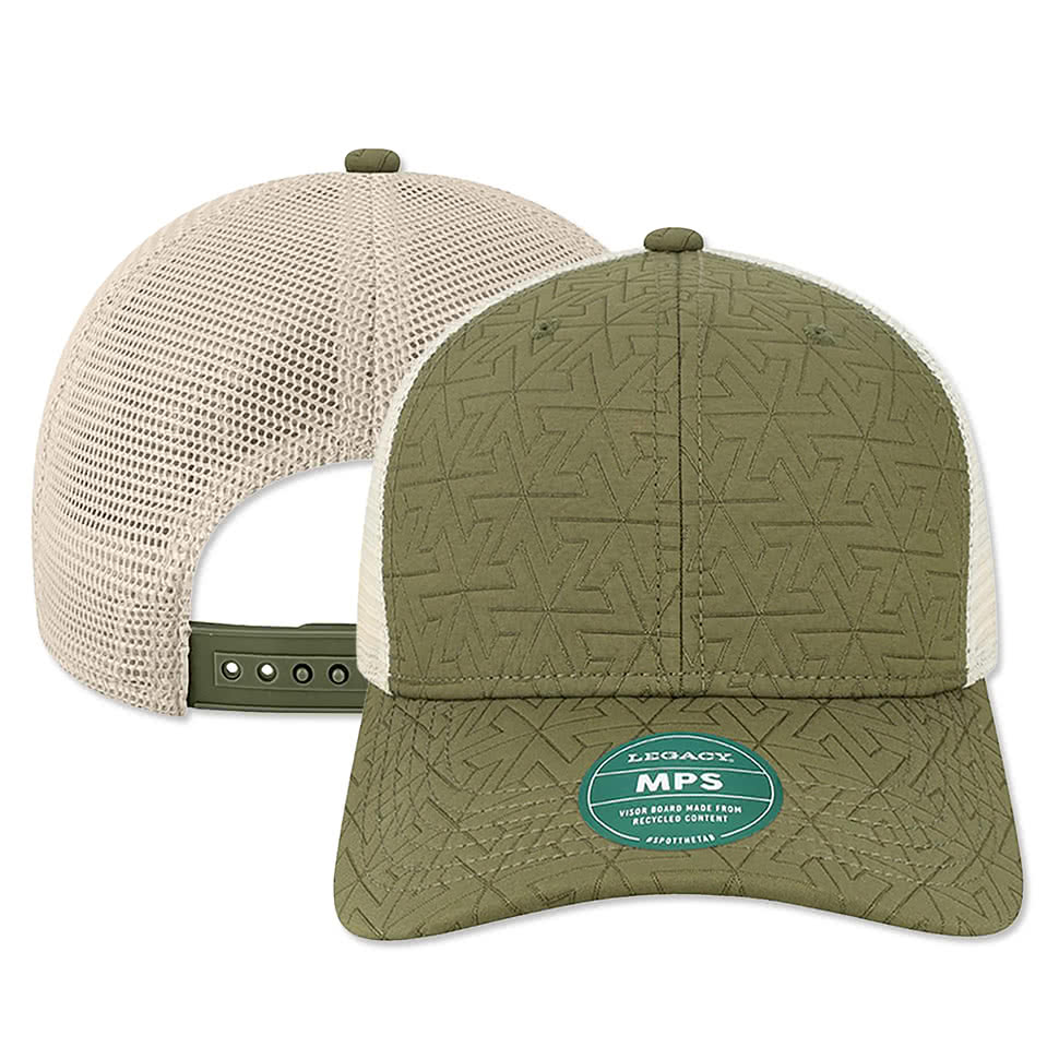 Legacy Six Panel Mesh Back Snapback Trucker Hat