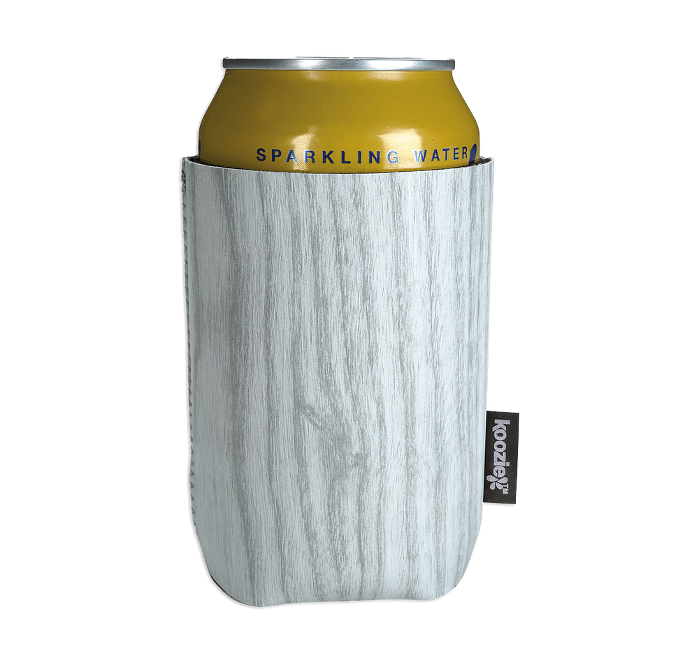 Full Color Koozie® Wood Grain Collapsible Can Cooler-default
