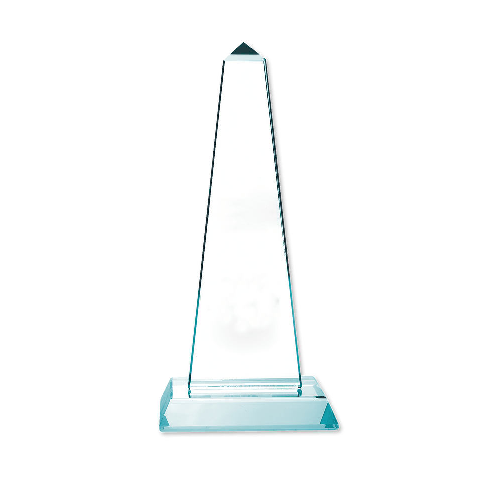 Laser Engraved Small Mammoth Tower Award-default