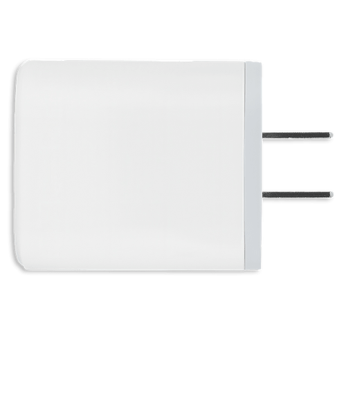 30W Power Delivery Wall Charger in WHITE