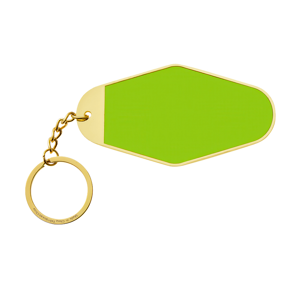 Laser Engraved Earth Day Globe Metal Keychain-default