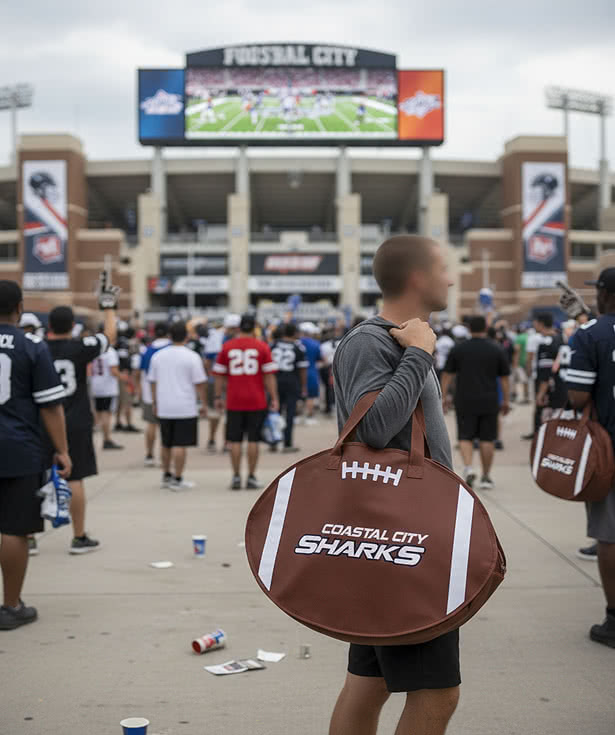 RallyTotes Football Tote Bag