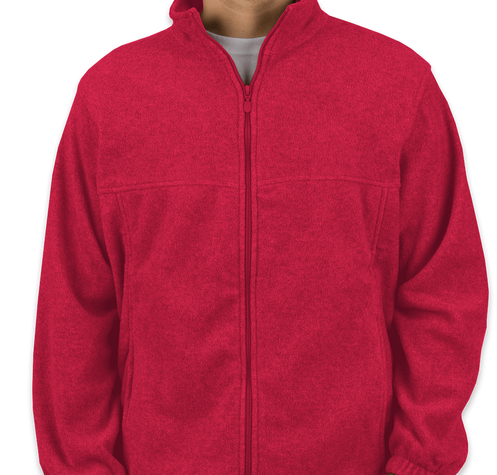 Harriton Full Zip Fleece Jacket - Embroidered-default